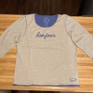 Life is Good, 3/4 Sleeve, Semi-Fitted